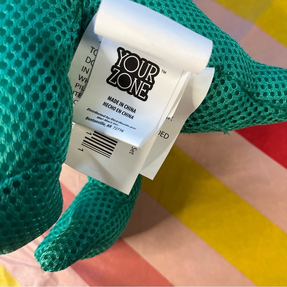 Your Zone 12" Dinosaur Beach Nylon Soft Toy - New Without Tag Oeko-Tex - Picture 8 of 11